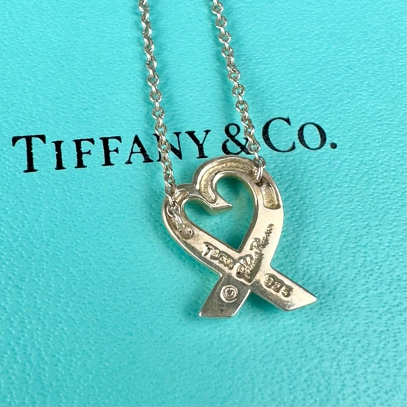 Tiffany & Co Picasso heart necklace 925 silver BEAUTIFUL gift! - Picture 5 of 12